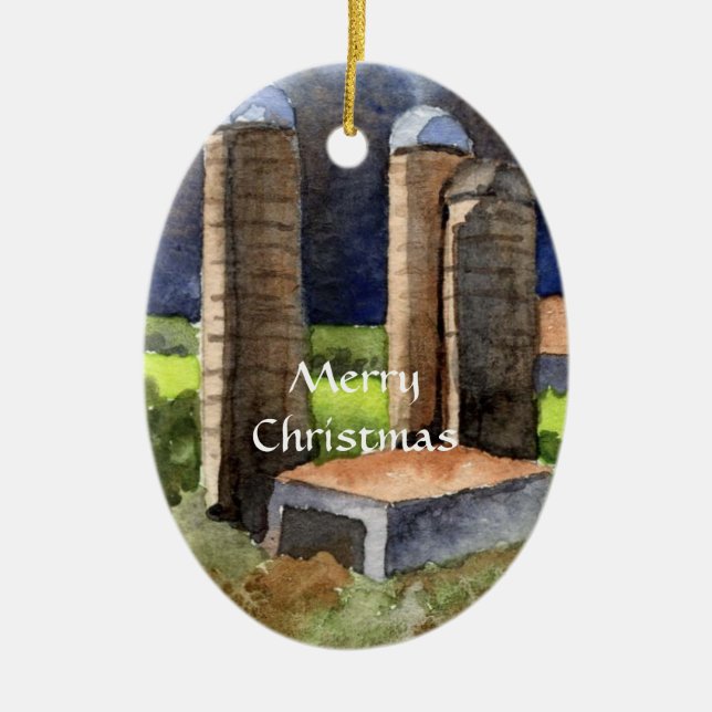 Ornamento Wonderland de inverno (Frente)