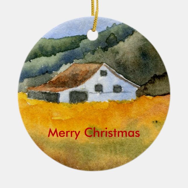 Ornamento Wonderland de inverno (Frente)