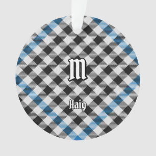Ornamento Xadrez Clan Haig Check Tartan