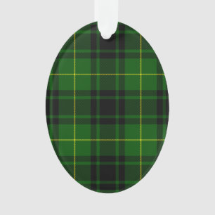 Ornamento Xadrez verde MacArthur tartan