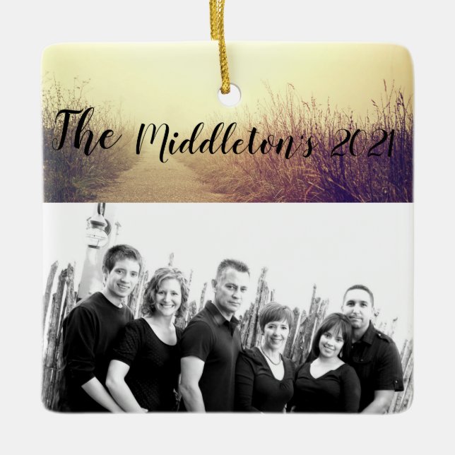 Ornamento XMAS Personalizado Via do Sol (Frente)