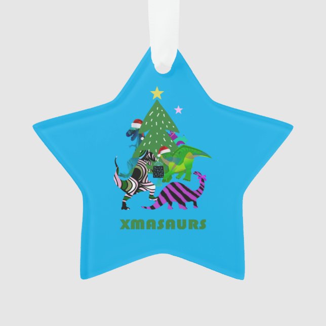 Ornamento Xmasauros (Frente)