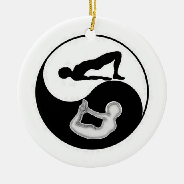 Ornamento Yin-Yang Yoga (Frente)