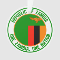 Zâmbia Round Emblem