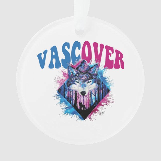 Ornamento Zidika vascover lobo Essencial (Frente)