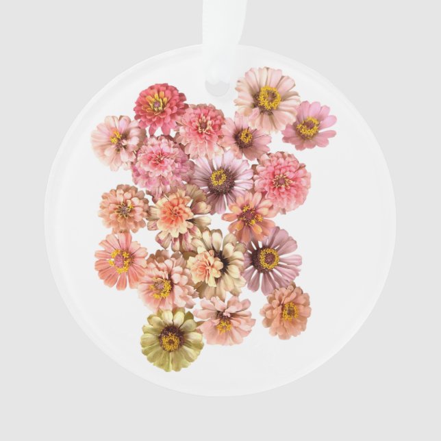 Ornamento Zinnia Collage (Frente)