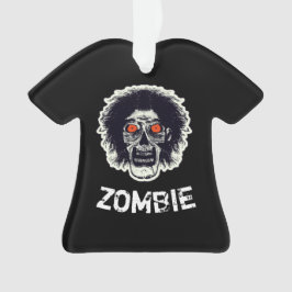 Ornamento ZOMBIE olhos laranja