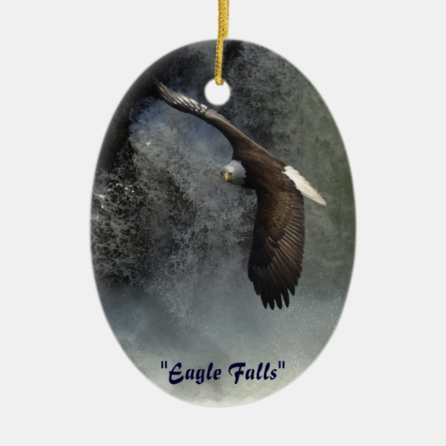 Ornamentos Bald Eagle (Frente)