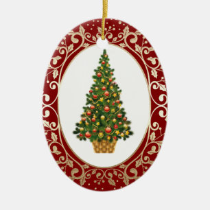 Ornamentos Cerâmicos Festivos De Férias De Natal