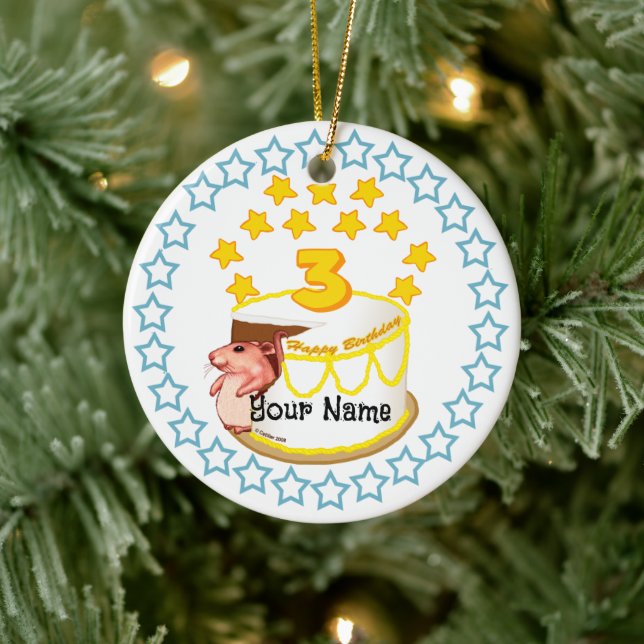 ornamentos de Aniversário do Rato do Partido anive (Árvore)