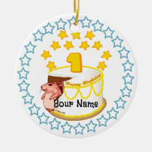ornamentos de Aniversário do Rato do Partido prime