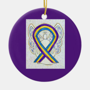 Ornamentos de Anjo da Fita de Sensibilização do Ca