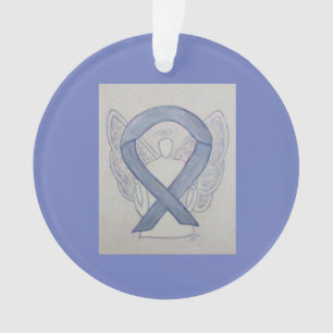 Ornamentos de Anjo da Fita de Sensibilização Mí