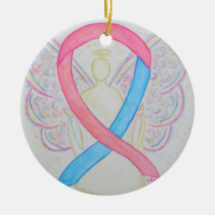 Ornamentos de Arte Angel Fita de Sensibilização