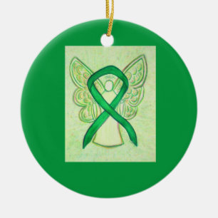 Ornamentos de Arte Personalizada de Angel de Fita