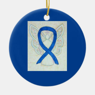 Ornamentos de Arte Personalizada do Anjo da Fita d