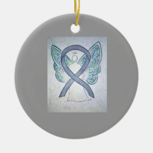 Ornamentos de Arte Personalizada do Anjo da Fita d