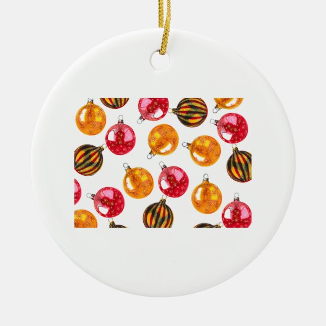 Ornamentos de Árvore de Natal 28 (Frente)