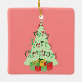 Ornamentos de Árvore Feliz de Natal