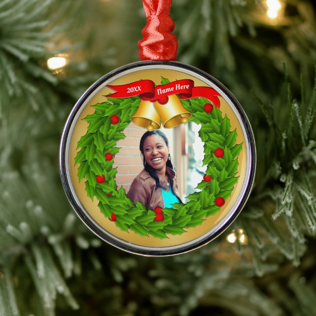 Ornamentos de Árvores de Natal Personalizadas (Árvore)