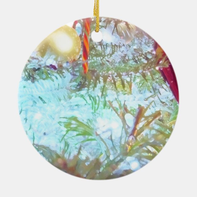 Ornamentos de Férias à Luz (Traseira)