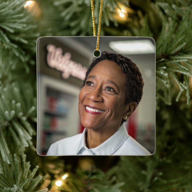 Ornamentos de Fotografias Personalizados 2 Lados (Árvore)