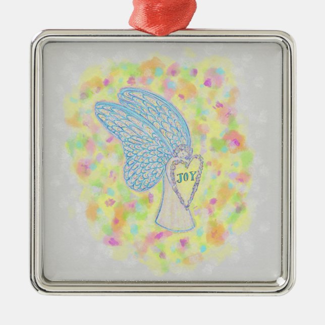 Ornamentos de presentes de Natal Personalizado do  (Frente)