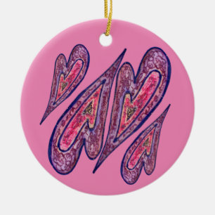 Ornamentos de presentes personalizados de fadas de