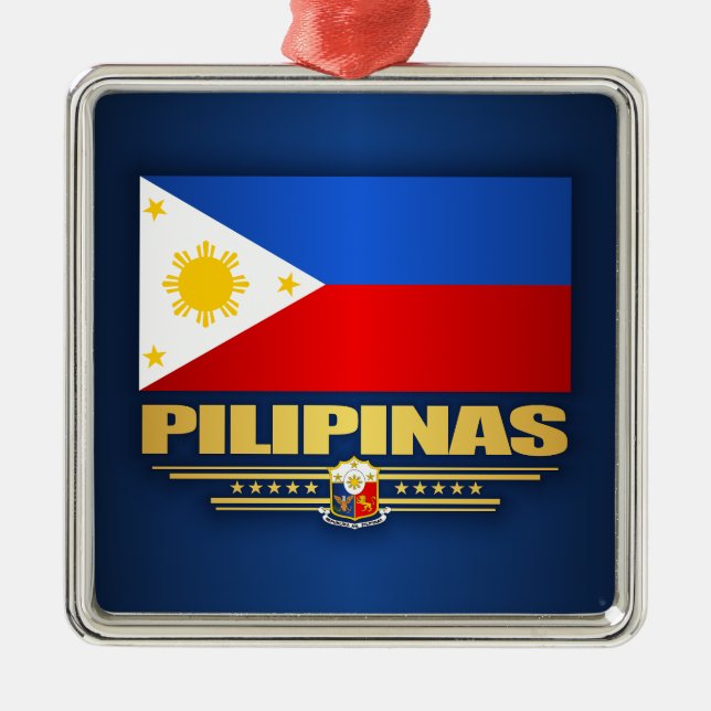 Ornamentos do "Orgulho das Filipinas" (Frente)