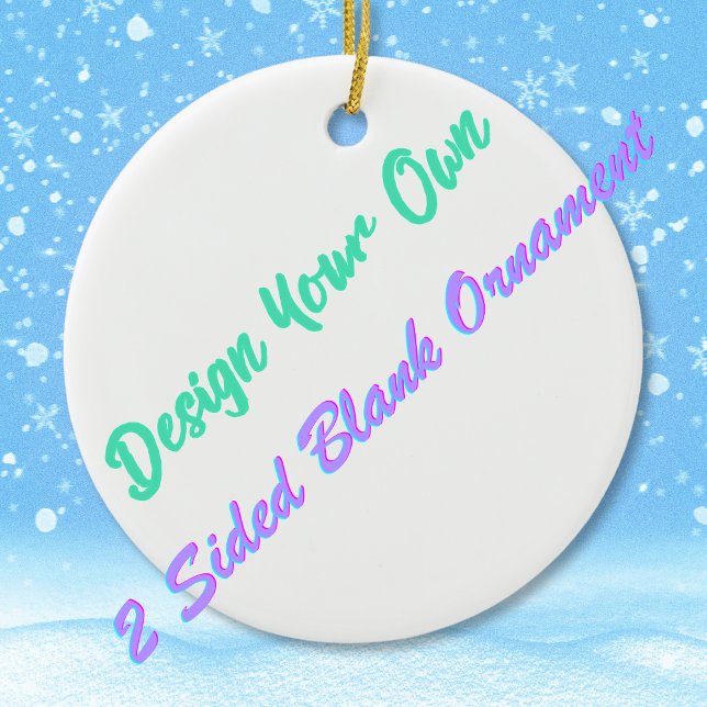 Ornamentos do vazio em BRANCO, FOTO ou TEXTO (Blank Ornament. Photo Ornaments. 2 sided Christmas Ornaments. Blank Christmas Ornaments. Pictures.)