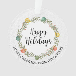 Ornamentos Festivos Feriados Felizes