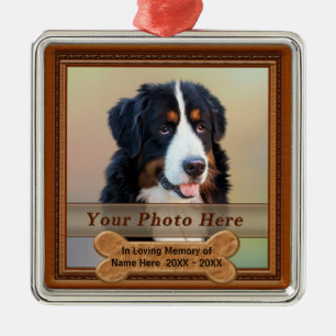 Ornamentos Memoriais de Cães Personalizados