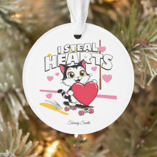 Ornamentos modernos de Namorados de Namorada