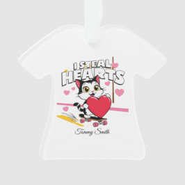 Ornamentos modernos de Namorados de Namorada