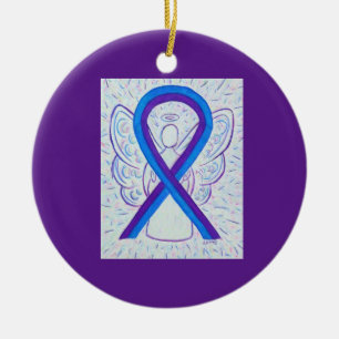 Ornamentos Personalizados da Fita de Consciência A