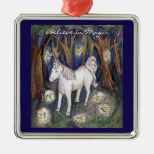 Ornamentos Personalizados de Artes de Unicórnio e