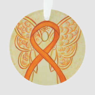 Ornamentos Personalizados do Anjo da Fita de Sensi