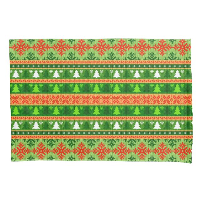 ORNAMENTOS VERMELHOS BRANCOS DE ÁRVORE NATAL (Frente)