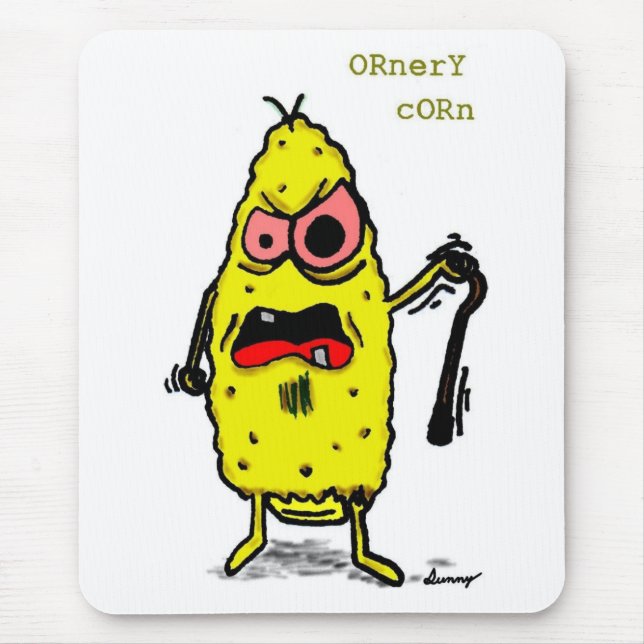 Ornery Corn Mousepad (Frente)