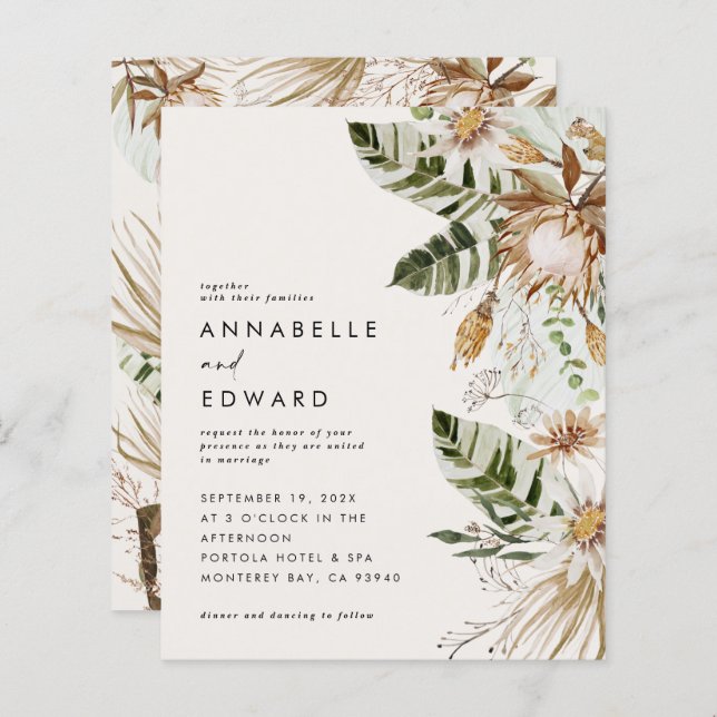 Orquestra botânica e elegante (Frente/Verso)