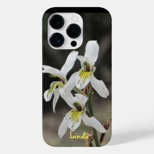 Orquídea branca do gabinete Apple iPhone 14 PRO