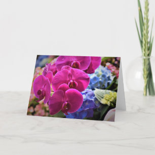 Orquídea, cartão