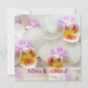 Orquídea ・ Convite para Casamento