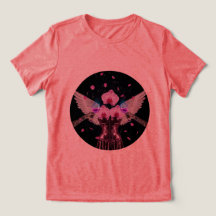 Orquídea Glam Wings Tee 💜 🥂