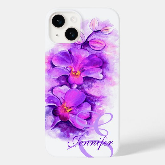 Orquídea radiante pomar floral (Verso)