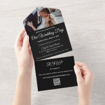 Orquídeas Brancas do Casamento no Código QR-Foto-P