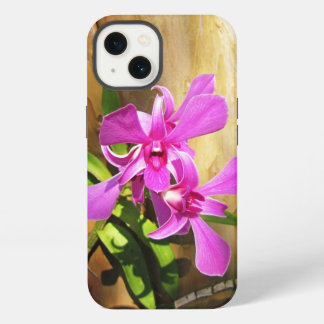 Orquídeas cor-de-rosa para gabinete iPhone 13