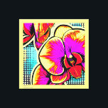 ORQUÍDEAS EM POP-ART - impressão em tela<br><div class="desc">Arte Digital de MARBA/2023 (Marcio Netto Baeta) com inteligência artificial,  impressão em tela 75 x 75 cm. Orquídeas em POP-ART.</div>