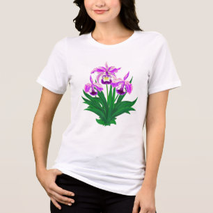Orquídeas Selvagens - Orquídeas Roxas Leves e Folh