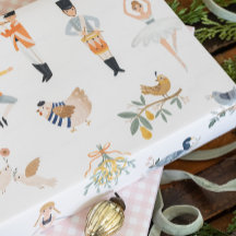 Os 12 Dias De Envolvimento Do Presente De Natal